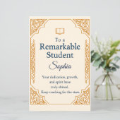 特別エレガントStのお祝いカード (スタンド正面)