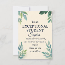 特別エレガントStのお祝いカード カード