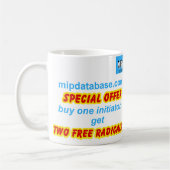 特別オファーのマグカップ コーヒーマグカップ (左)