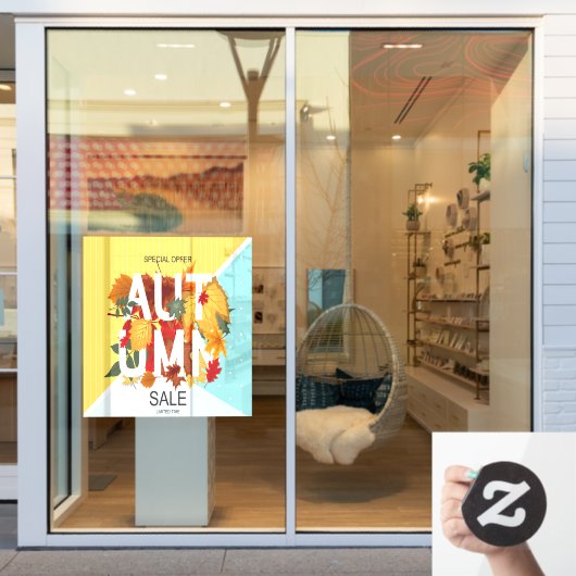 特別オファー 秋のセール ビジネス ウィンドウサイン (店舗窓)