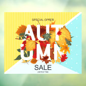 特別オファー 秋のセール ビジネス ウィンドウサイン (シート3)