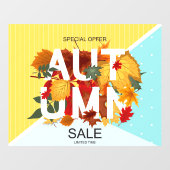 特別オファー 秋のセール ビジネス ウィンドウサイン (シート)