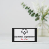 特別オリンピック 名刺 (スタンド正面)