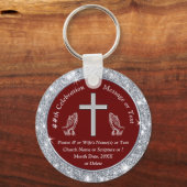 特別オーダー教会の記念日キーチェーン、ドリス キーホルダー (正面)