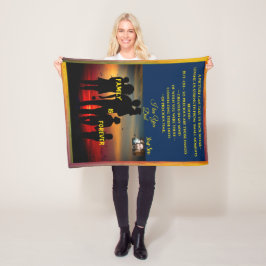 特別カスタマイズ人フリースブランケットの贈与 フリースブランケット