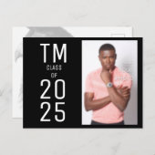 特別カスタム卒業発表はがき 案内ポストカード (正面/裏面)