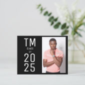 特別カスタム卒業発表はがき 案内ポストカード (スタンド正面)