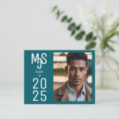 特別カスタム卒業発表はがき 案内ポストカード (スタンド正面)