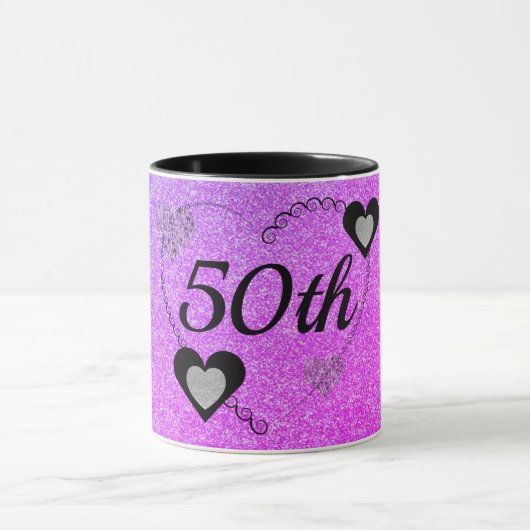 特別スタイリッシュ誕生日マグ50日 マグカップ (中央)