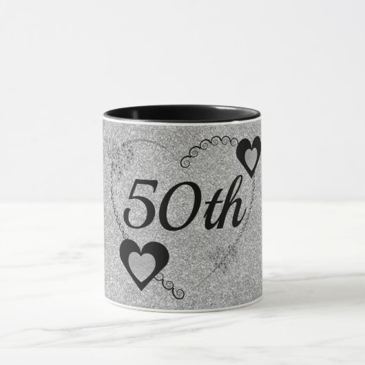 特別スタイリッシュ誕生日マグ50日 マグカップ (中央)