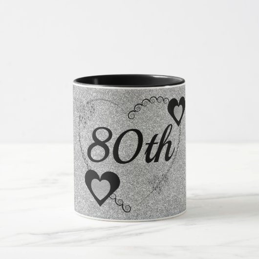 特別スタイリッシュ誕生日マグ80日 マグカップ (中央)