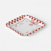 特別デリバリーピザベビーシャワーパーティー ペーパープレート (傾斜あり)