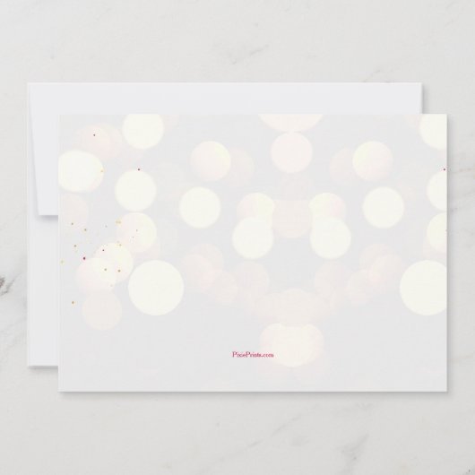 特別ナース感謝票 招待状 (裏面)