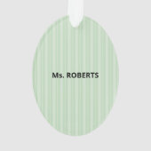 特別ニーズ先生ありがとうApple オーナメント (裏面)