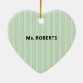 特別ニーズ先生ありがとうApple セラミックオーナメント (裏面)