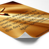 特別ニーズ勇気ポスター ポスター (角)