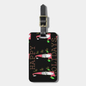 特別ハッピーホリデイズホーホホホインクスケッチサンタ ラゲッジタグ (正面縦)