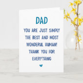 特別パパ父の日札 カード (黄色い花)