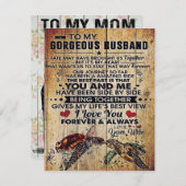 特別パパ |夫の手紙へ | 招待状 (正面/裏面)