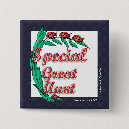 特別パーソナライズされたなラディバグ 缶バッジ