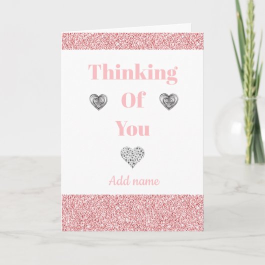 特別パーソナライズされたな考えカード カード (正面)