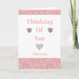 特別パーソナライズされたな考えカード カード