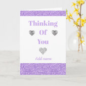 特別パーソナライズされたな考えカード カード (黄色い花)