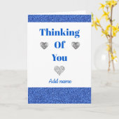 特別パーソナライズされたな考えカード カード (黄色い花)