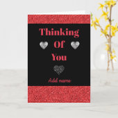 特別パーソナライズされたな考えカード カード (黄色い花)