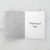 特別パーソナライズされたな考えカード カード (内部)