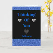 特別パーソナライズされたな考えカード カード (黄色い花)