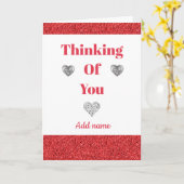 特別パーソナライズされたな考えカード カード (黄色い花)