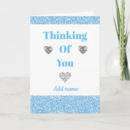 特別パーソナライズされたな考えカード カード