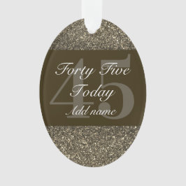 特別パーソナライズされた誕生日オーナメントギフト45日 オーナメント