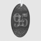 特別パーソナライズされた誕生日オーナメントギフト95th オーナメント (正面)