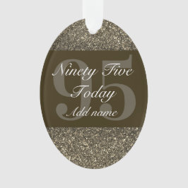 特別パーソナライズされた誕生日オーナメントギフト95th オーナメント
