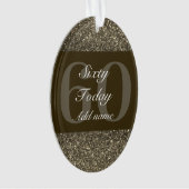 特別パーソナライズされた誕生日オーナメントプレゼント60th オーナメント (正面)