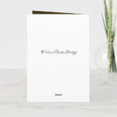 特別パーソナライズされた誕生日カード75 カード (裏面)