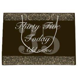 特別パーソナライズされた誕生日抱き枕35日 ラージペーパーバッグ