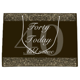 特別パーソナライズされた誕生日抱き枕40日 ラージペーパーバッグ