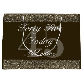 特別パーソナライズされた誕生日抱き枕45日 ラージペーパーバッグ