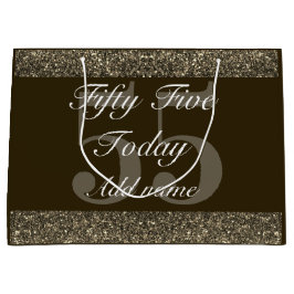 特別パーソナライズされた誕生日抱き枕55日 ラージペーパーバッグ