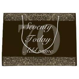 特別パーソナライズされた誕生日抱き枕70日 ラージペーパーバッグ