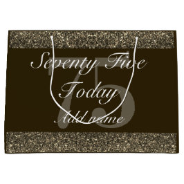 特別パーソナライズされた誕生日抱き枕75日 ラージペーパーバッグ