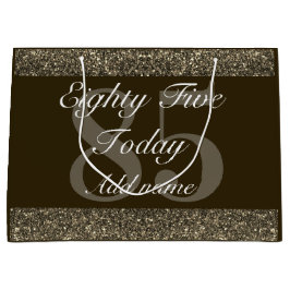 特別パーソナライズされた誕生日抱き枕85日 ラージペーパーバッグ