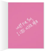 特別パーソナライズされた80おもしろい歳の誕生日 (内側(右))