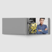 特別フォイル追加フォト卒業パーティーブック ゲストブック (全面)