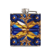 特別フラスコとスウェーデンカラーデザイン フラスク (裏面)