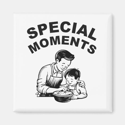 特別モーメント父の日 マグネット (正面)