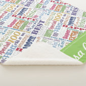 特別ユニーク100歳の誕生日パーティギフト シェルパブランケット (3/4)